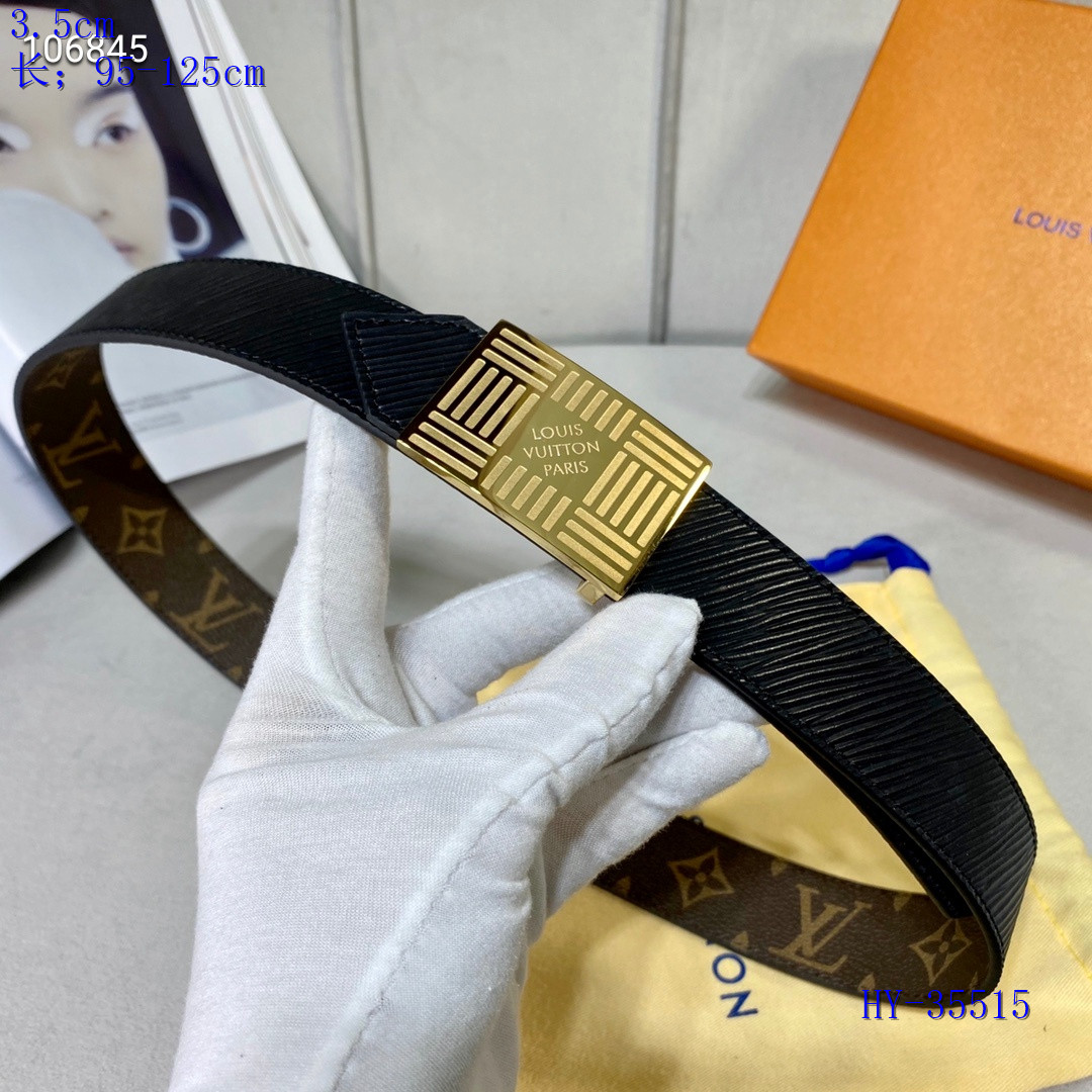 LV Belts 3.5 cm Width 088